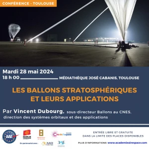 Affiche Les ballons stratosphériques et leurs applications