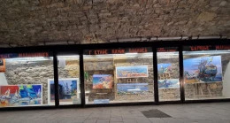 Alain DELMAS - <p>Exposition permanente dans la galerie du "Passage du Dauphin" à Sète. Quai de la Résistance.</p> - Alain DELMAS
