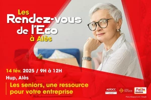 Affiche Les rendez-vous de l'Eco - Les séniors, une ressource pour votre entreprise