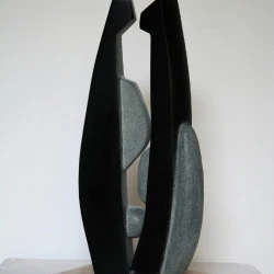 Couple - 40cmx20X20 granite du Zimbawé 2015 - 1400€ 