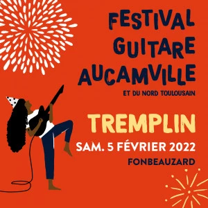 Affiche Tremplin du Festival / inscriptions ouvertes