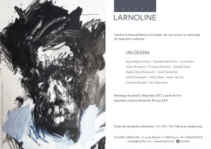 Affiche UN DESSIN _ exposition collective