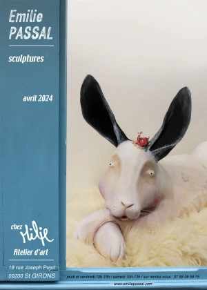 Affiche Sculptures insolites Chez Milie