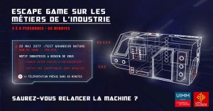 Affiche ESCAPE GAME INDUSTRIE