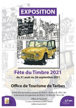 Affiche Exposition - Fête du Timbre 