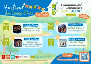 Affiche Festival des Etangs d'Arts 2025