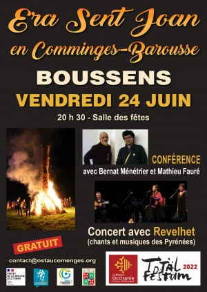 Affiche Total festum en Comminges-Barousse