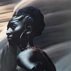 Pretresse - collage, 2021, 36x38 plastifié