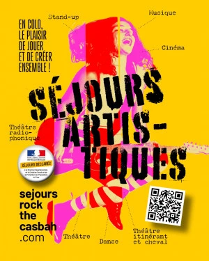 Affiche Séjours artistiques Rock The Casbah