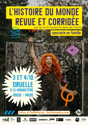 Affiche L'histoire du monde revue et corrigée