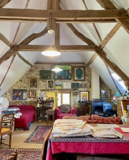 L'atelier au-dessus la galerie