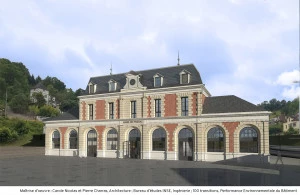 Le bâtiment sera reconstruit à l'identique en veillant au respect du patrimoine local.