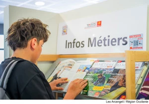 La Région aide les jeunes à bien s'informer sur les métiers pour une orientation réussie