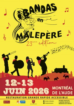 Affiche Festival Bandas en Malepère