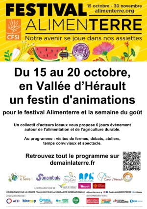 Affiche Un festin d'animations dans le cadre du festival ALIMENTERRE et de la semaine du goût !