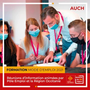 Affiche Formation mode d'emploi : prochaine réunion le 17 decembre à l'agence Pole emploi de L'Isle-Jourdain