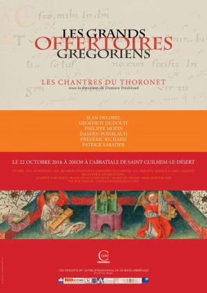 Affiche Les grands offertoires grégoriens
