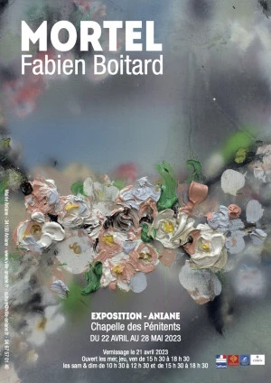 Affiche Vernissage Mortel Fabien Boitard 