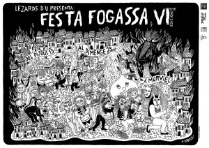 Affiche Festa Fogassa VI