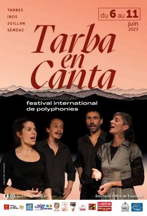 Affiche Festival international de Polyphonies Tarba en Canta