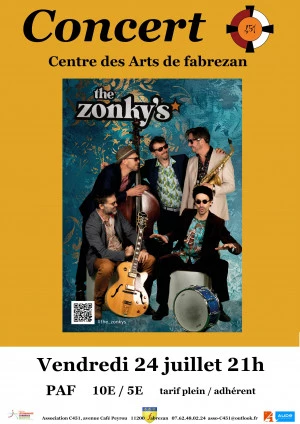 Affiche "The Zonky's" Ska/Jazz