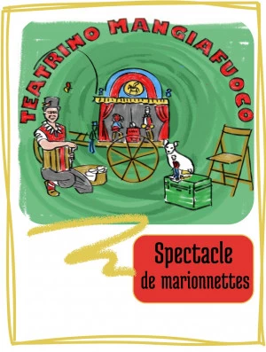 Affiche Teatrino Mangiafuoco