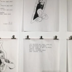 Dançar sens memòria - Fusain sur papier - J-C Codèrc 