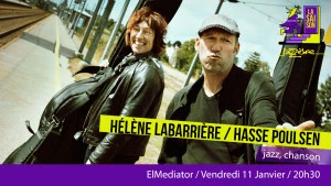 Affiche Soirée de présentation Saison Jazzèbre 2019 + Apéritif + Concert Hélène LABARRIERE / Hasse POULSEN