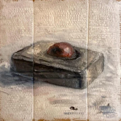 Finish - Huile sur carton, 50x50 cm, 2020 - 150€ 