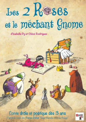 Affiche Les 2 Roses et le méchant Gnome