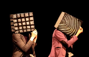 Affiche Les petites géométries — Cie Juscomama