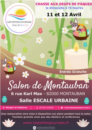 Affiche Salon du bien-être de Montauban - Salle Escale Urbaine