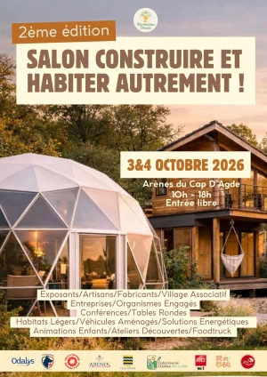 Affiche Salon Construire Et Habiter Autrement