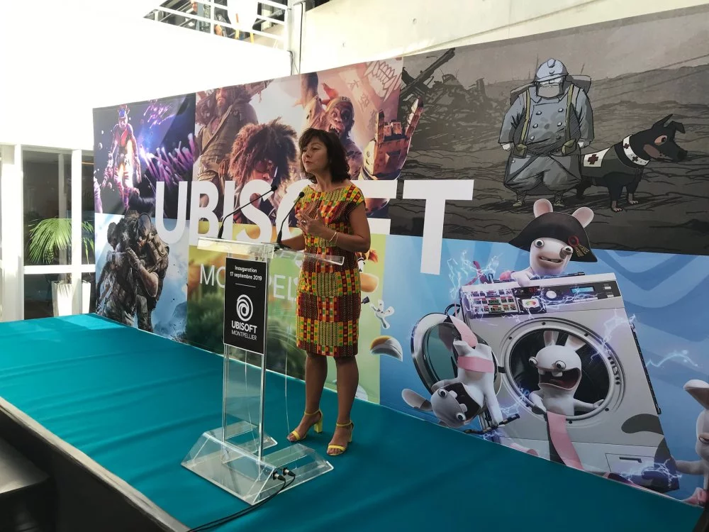 Lors de l'inauguration des nouveaux locaux d'Ubisoft, Carole Delga a réaffirmé son engagement pour faire de l'Occitanie la première région e-sport de France