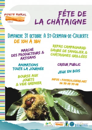 Affiche Fête de la Châtaigne