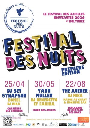 Affiche Festival des Nuits Kolybree 