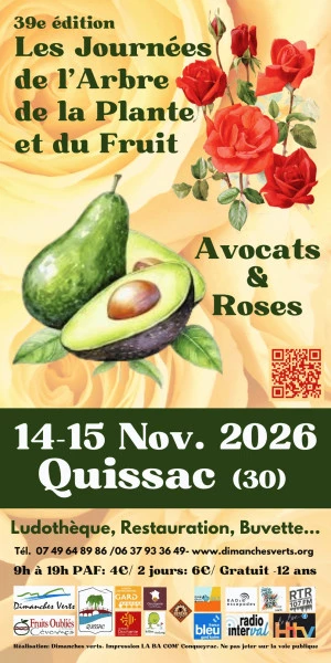 Affiche Journées de l'arbre de la plante et du fruit