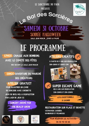 Affiche Le bal des sorcières 