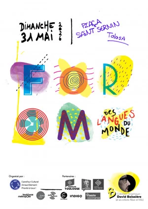 Affiche Forom des Langues du Monde