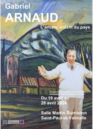 Affiche Exposition de peinture 