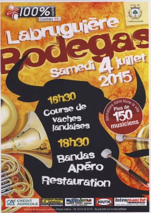 Affiche Grande Bodega de Labruguière 2015