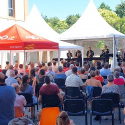 Fête de la musique. Concert du combo jazz de la musique des parachutistes - Maison de Ma Région-Montauban 