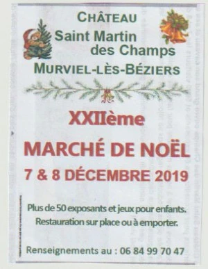 Affiche XXIIème Marché de Noël