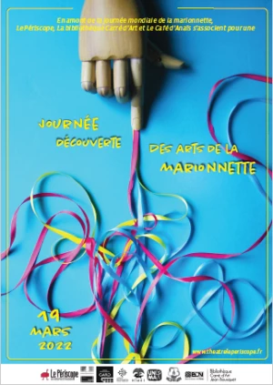 Affiche Journée découverte des arts de la marionnette