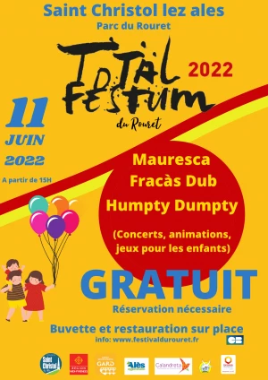 Affiche TOTAL FESTUM du ROURET 2022