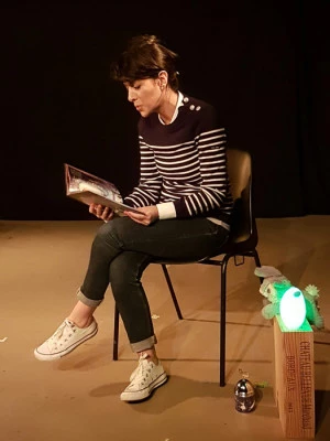 Affiche Cendrillon fait grève de Karima Ghailani