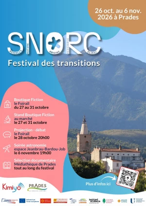 Affiche Festival SNORC 2026 : Festival des transitions