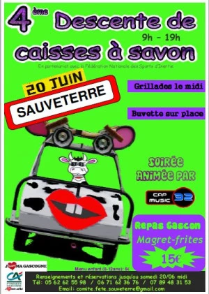 Affiche 4ème descente de caisses à savon