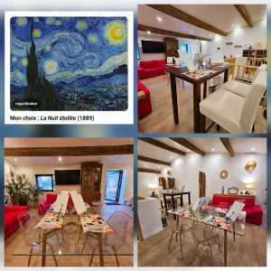 Affiche Atelier peinture acrylique : La Nuit étoilée de Van Gogh à Péret