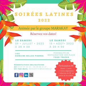 Affiche Soirée Latino